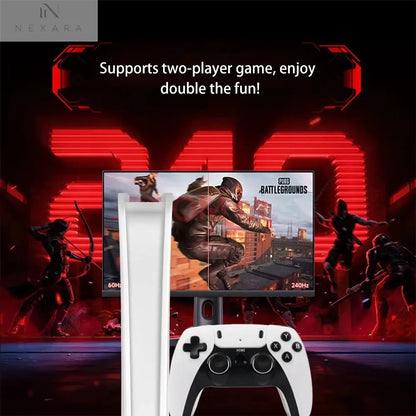 4K Pro Game Stick: 64GB Retro Gaming Console with 30,000 Classic Games & Dual Wireless Controllers for Ultimate TV Experience