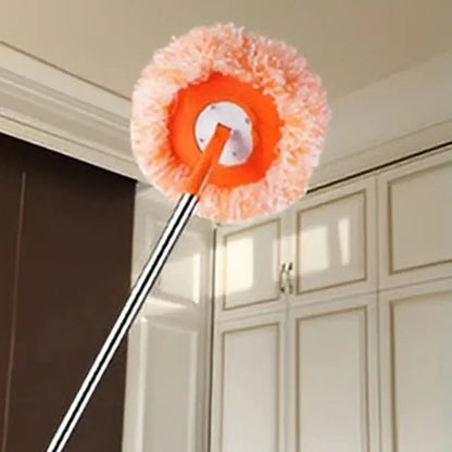 Adjustable Chenille Magic Mop with 4 Heads