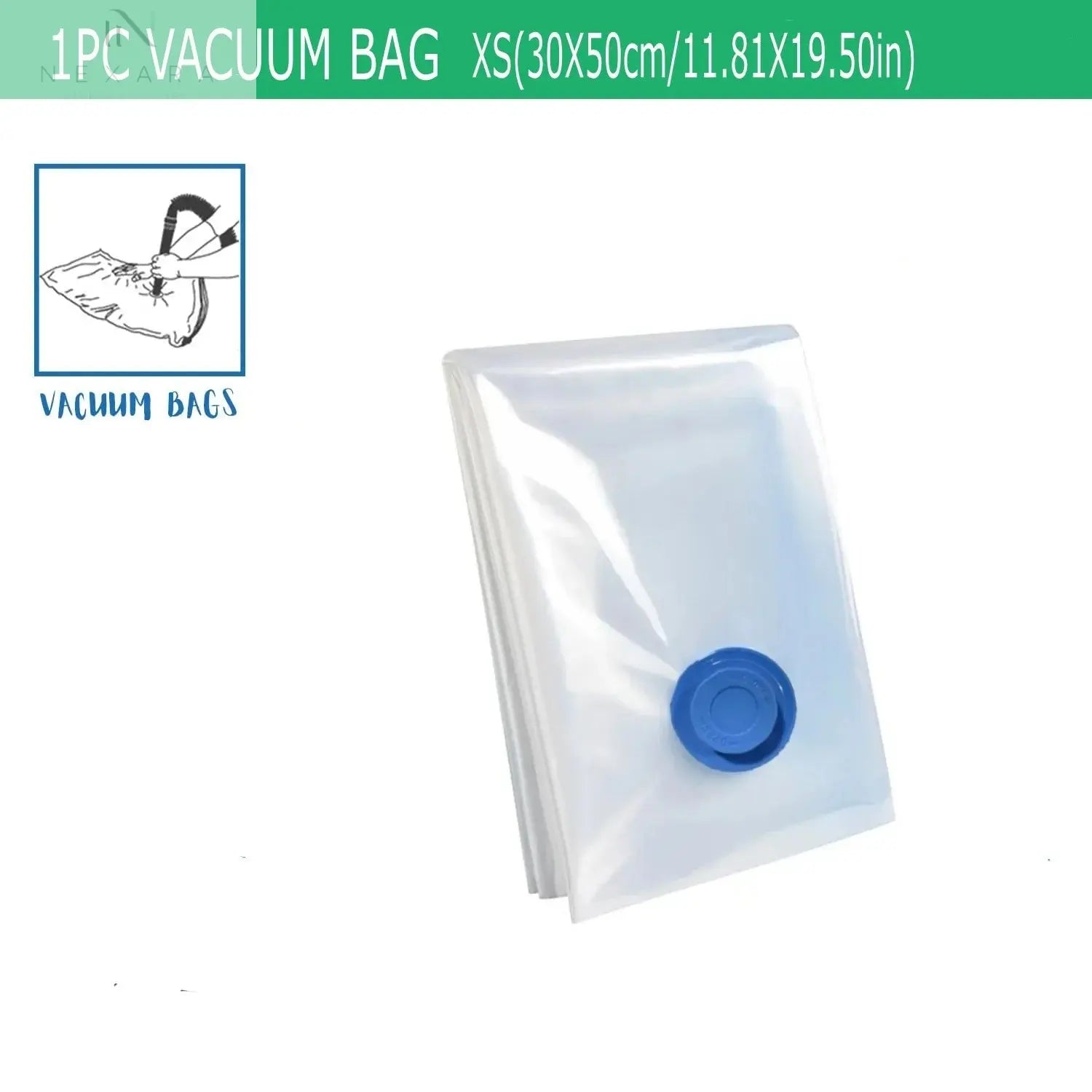 Maximize Your Space with Our 5-Pack Premium Vacuum Storage Bags for Comforters, Blankets, and Clothing - Ideal Compression Solution for Travel and Home Organization