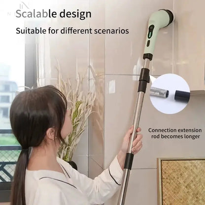 Revolutionary 9-in-1 Electric Cleaning Brush: The Ultimate Solution for Effortless Kitchen and Bathroom Cleaning