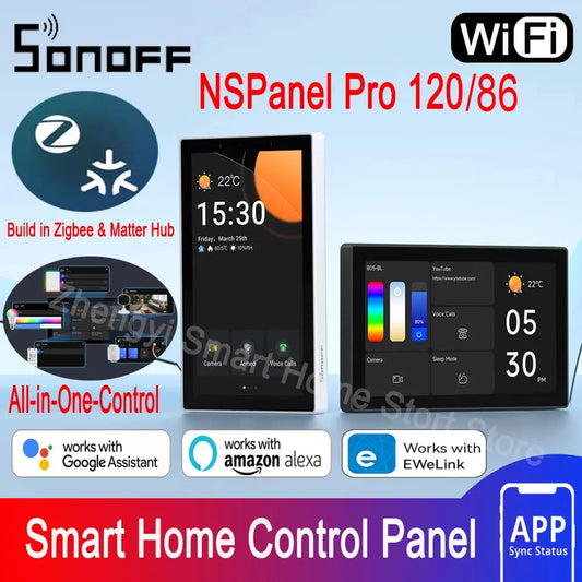 NSPANEL Pro 120/86 Wifi Smart Home Control Panel